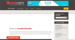 Desktop Screenshot of ouvrircompte.net