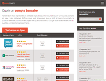Tablet Screenshot of ouvrircompte.net